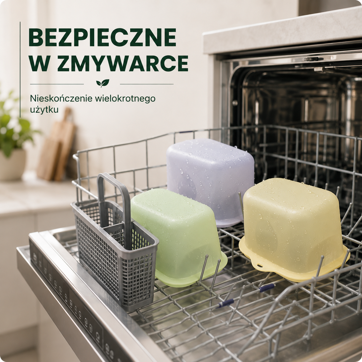 FlexiBoxy bezpieczne do mycia w zmywarce