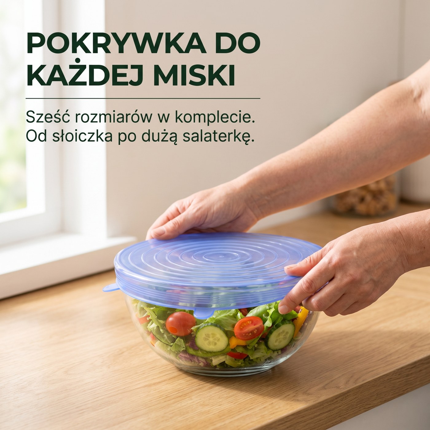 Pokrywki silikonowe